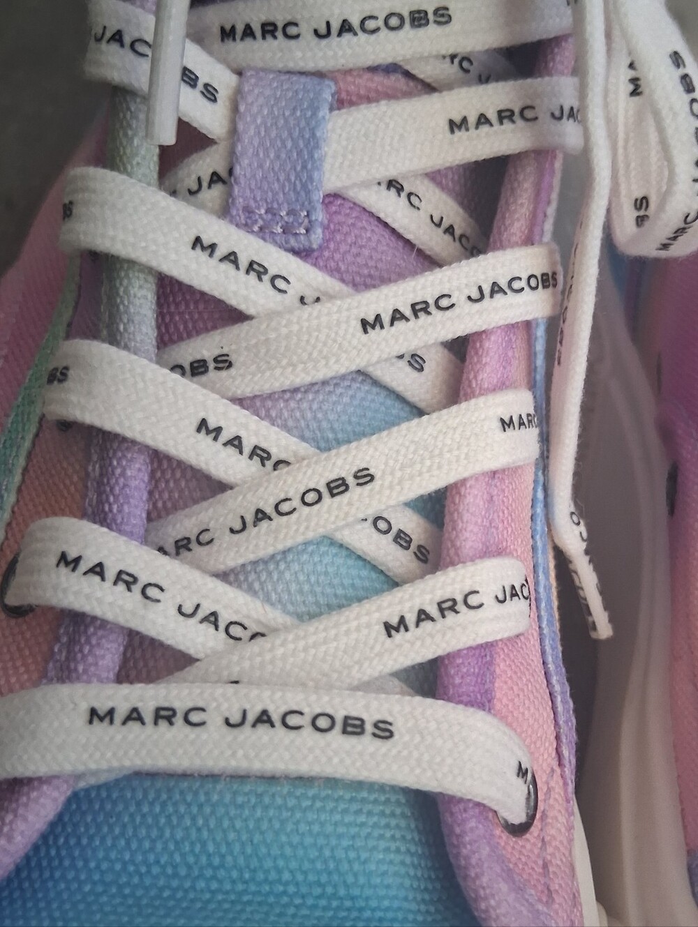 🩷NEW Marc Jacobs Airbrush Canvas Sneakers - Picture 8 of 13